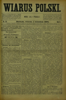 Wiarus Polski. R.4, nr 101 (1 września 1894)