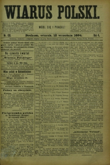 Wiarus Polski. R.4, nr 108 (18 września 1894)