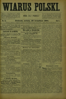 Wiarus Polski. R.4, nr 113 (29 września 1894)