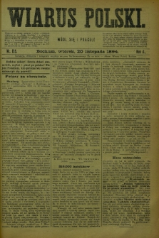 Wiarus Polski. R.4, nr 135 (20 listopada 1894)