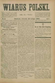 Wiarus Polski. R.5, nr 25 (26 lutego 1895)