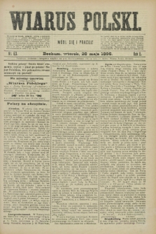 Wiarus Polski. R.5, nr 63 (28 maja 1895)