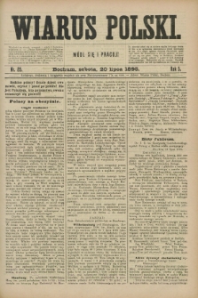 Wiarus Polski. R.5, nr 85 (20 lipca 1895)