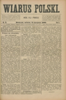 Wiarus Polski. R.5, nr 93 (8 sierpnia 1895)