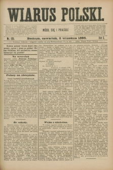 Wiarus Polski. R.5, nr 105 (5 września 1895)