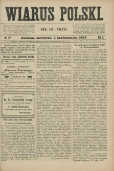 Wiarus Polski. R.5, nr 117 (3 października 1895)