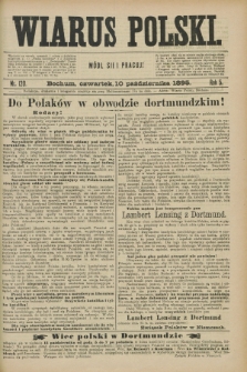 Wiarus Polski. R.5, nr 120 (10 października 1895)