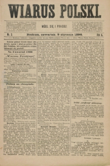 Wiarus Polski. R.6, nr 3 (9 stycznia 1896)