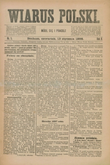 Wiarus Polski. R.8, nr 5 (13 stycznia 1898)