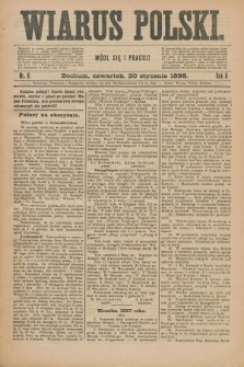 Wiarus Polski. R.8, nr 8 (20 stycznia 1898)