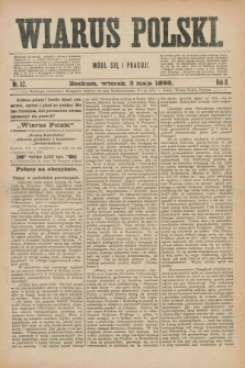 Wiarus Polski. R.8, nr 52 (3 maja 1898)
