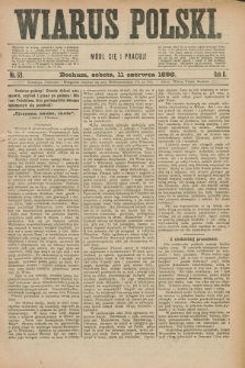 Wiarus Polski. R.8, nr 69 (11 czerwca 1898)