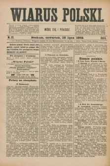 Wiarus Polski. R.8, nr 89 (28 lipca 1898) + dod.