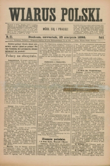 Wiarus Polski. R.8, nr 101 (25 sierpnia 1898)