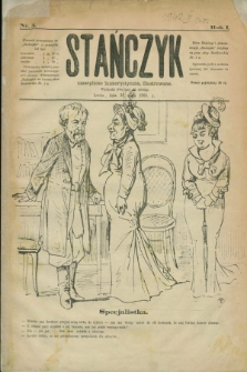 Stańczyk : czasopismo humorystyczne, illustrowane. R.1, nr 3 (26 maja 1880)