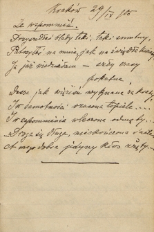 Dziennik Marceliny Kulikowskiej z lat 1897-1910. Notes 5, Notes nr 5 z zapiskami od 29 września 1905 do 27 stycznia 1906