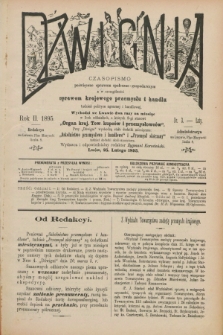 Dźwignia : czasopismo poświęcone sprawom społeczno-gospodarczym : a w szczególności sprawom krajowego przemysłu i handlu tudzież polityce agrarnej i handlowej. R.2, nr 3 (25 lutego 1895)