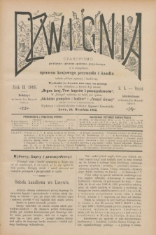 Dźwignia : czasopismo poświęcone sprawom społeczno-gospodarczym : a w szczególności sprawom krajowego przemysłu i handlu tudzież polityce agrarnej i handlowej. R.2, nr 16 (10 września 1895)