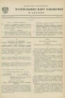 Dziennik Urzędowy Wojewódzkiej Rady Narodowej w Gdańsku. 1961, nr 9 (20 grudnia)