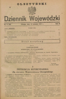 Olsztyński Dziennik Wojewódzki. R.3, nr 8 (10 kwietnia 1947) = nr 22