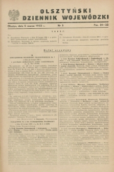 Olsztyński Dziennik Wojewódzki. [R.6], nr 5 (5 marca 1950)