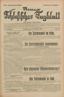 Neues Schlesisches Tagblatt : unabhängige Tageszeitung. Jg.2, Nr. 19 (20 Jänner 1929)