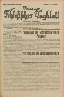 Neues Schlesisches Tagblatt : unabhängige Tageszeitung. Jg.2, Nr. 25 (26 Jänner 1929)