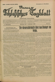 Neues Schlesisches Tagblatt : unabhängige Tageszeitung. Jg.2, Nr. 31 (1 Februar 1929)