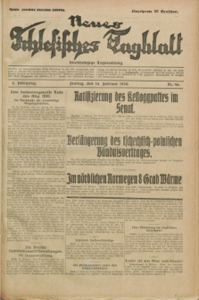 Neues Schlesisches Tagblatt : unabhängige Tageszeitung. Jg.2, Nr. 44 (15 Februar 1929)