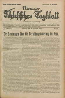 Neues Schlesisches Tagblatt : unabhängige Tageszeitung. Jg.2, Nr. 53 (24 Februar 1929)