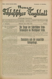 Neues Schlesisches Tagblatt : unabhängige Tageszeitung. Jg.2, Nr. 63 (6 März 1929)
