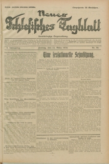 Neues Schlesisches Tagblatt : unabhängige Tageszeitung. Jg.2, Nr. 79 (22 März 1929)