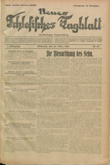 Neues Schlesisches Tagblatt : unabhängige Tageszeitung. Jg.2, Nr. 84 (27 März 1929)