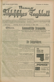 Neues Schlesisches Tagblatt : unabhängige Tageszeitung. Jg.2, Nr. 87 (31 März 1929) + dod.