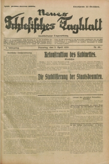 Neues Schlesisches Tagblatt : unabhängige Tageszeitung. Jg.2, Nr. 88 (2 April 1929)