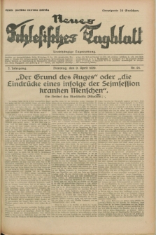 Neues Schlesisches Tagblatt : unabhängige Tageszeitung. Jg.2, Nr. 95 (9 April 1929)