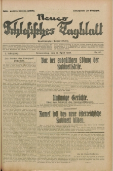 Neues Schlesisches Tagblatt : unabhängige Tageszeitung. Jg.2, Nr. 97 (11 April 1929)