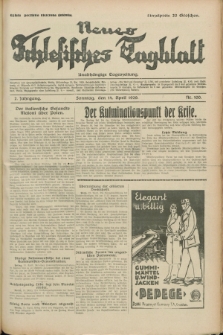 Neues Schlesisches Tagblatt : unabhängige Tageszeitung. Jg.2, Nr. 100 (14 April 1929)