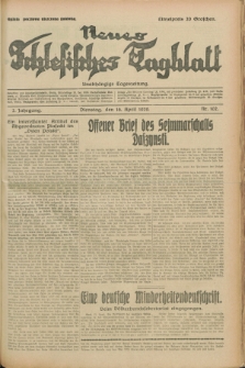 Neues Schlesisches Tagblatt : unabhängige Tageszeitung. Jg.2, Nr. 102 (16 April 1929)