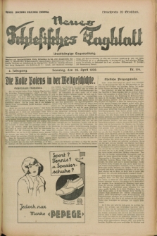 Neues Schlesisches Tagblatt : unabhängige Tageszeitung. Jg.2, Nr. 114 (28 April 1929)