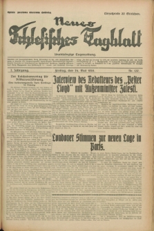 Neues Schlesisches Tagblatt : unabhängige Tageszeitung. Jg.2, Nr. 137 (24 Mai 1929)