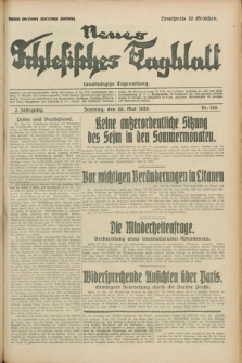 Neues Schlesisches Tagblatt : unabhängige Tageszeitung. Jg.2, Nr. 139 (26 Mai 1929)