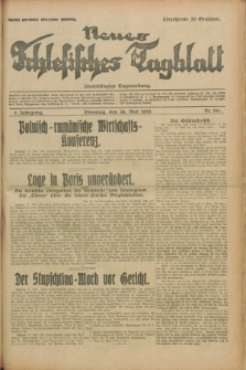 Neues Schlesisches Tagblatt : unabhängige Tageszeitung. Jg.2, Nr. 141 (28 Mai 1929)