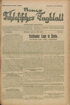Neues Schlesisches Tagblatt : unabhängige Tageszeitung. Jg.2, Nr. 142 (29 Mai 1929)