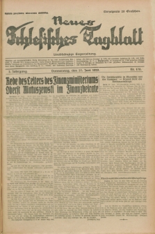 Neues Schlesisches Tagblatt : unabhängige Tageszeitung. Jg.2, Nr. 170 (27 Juni 1929)