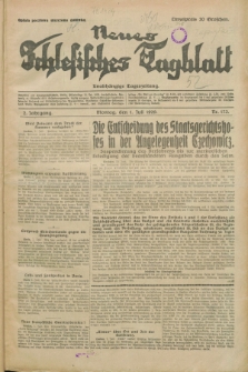 Neues Schlesisches Tagblatt : unabhängige Tageszeitung. Jg.2, Nr. 173 (1 Juli 1929)