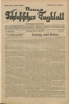 Neues Schlesisches Tagblatt : unabhängige Tageszeitung. Jg.2, Nr. 174 (2 Juli 1929)