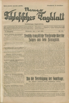 Neues Schlesisches Tagblatt : unabhängige Tageszeitung. Jg.2, Nr. 175 (3 Juli 1929)