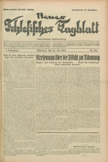 Neues Schlesisches Tagblatt : unabhängige Tageszeitung. Jg.2, Nr. 182 (10 Juli 1929)
