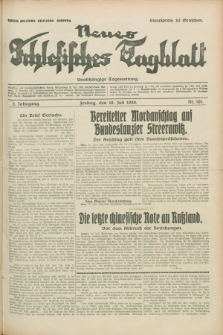 Neues Schlesisches Tagblatt : unabhängige Tageszeitung. Jg.2, Nr. 191 (19 Juli 1929)
